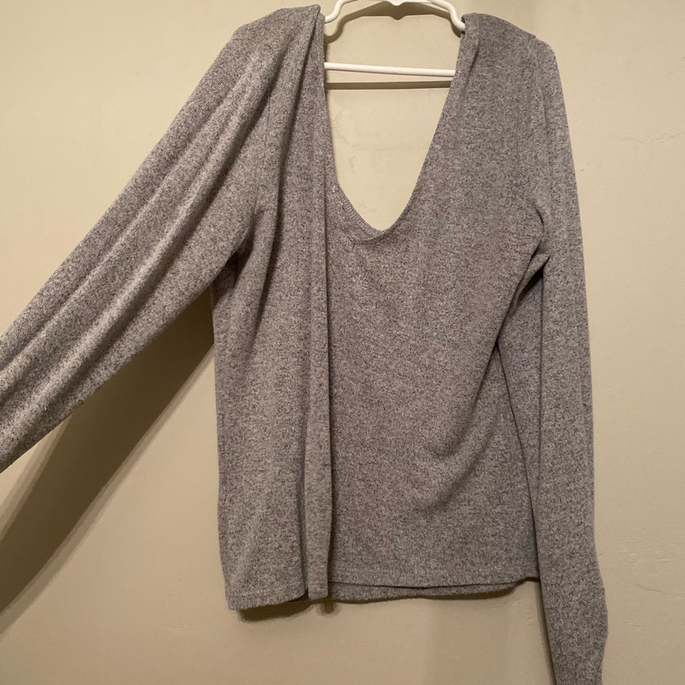 Gray long sleeve